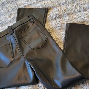 Good American Black Ankle Pants
